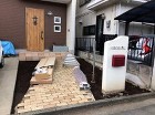 川越市T様邸　庭の雑草退治と、玄関前を綺... 川越市T様邸　玄関前リフォーム工事