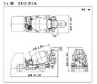 生コン車　3ｔ車　EA12 | CAD-... 生コン車　3ｔ車　EA12