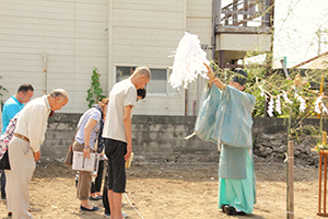 自縄張り・地鎮祭・着工式