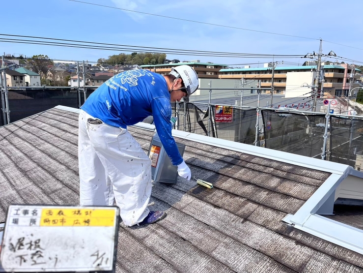 町田市広袴 西森様邸 外壁・屋根塗装工事　事例