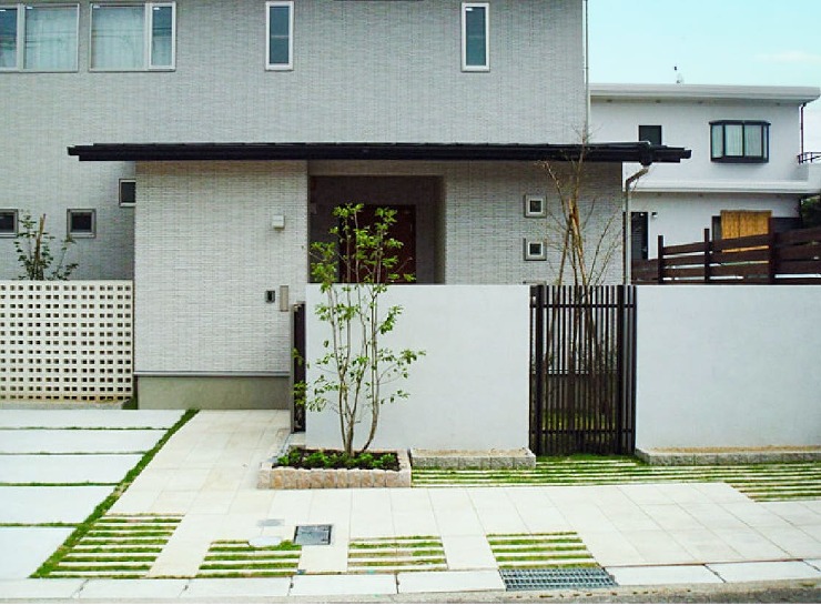 植栽を活用した住宅の庭づくり