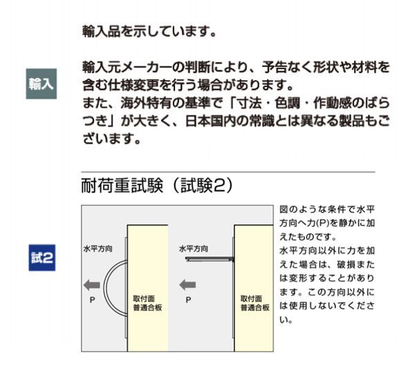 ステンレス鋼製ハンドル 980643