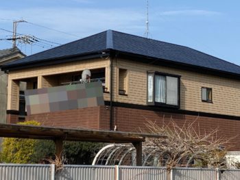 塗り替え時期かどうか、 屋根の軒天の状況を見てもらいたくて「こうちゃんペイント」に相談しました 　東金市　T様邸