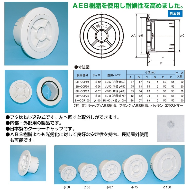 NEW HIKARI【樹脂製クーラーキャップ】SH-CCP50?他