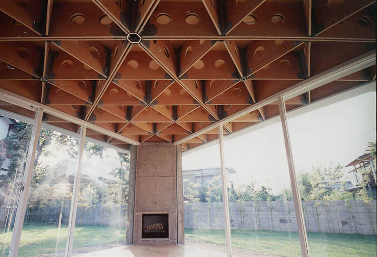 Veneer Grid Roof Hou...