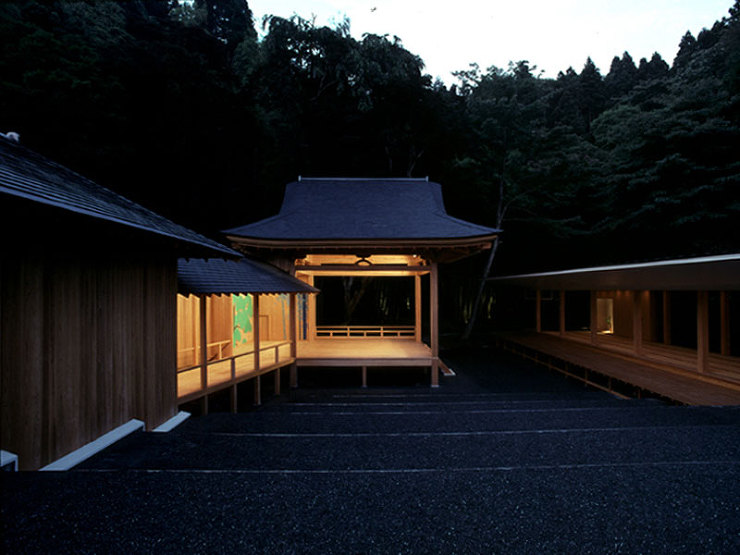 Noh Stage in the Forest Mitsumasa Fujitsuka