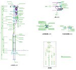 高圧引込装柱図No.3-A