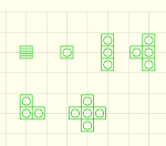 点字ブロックの簡略化図形 MPZ | CAD-DATA.com